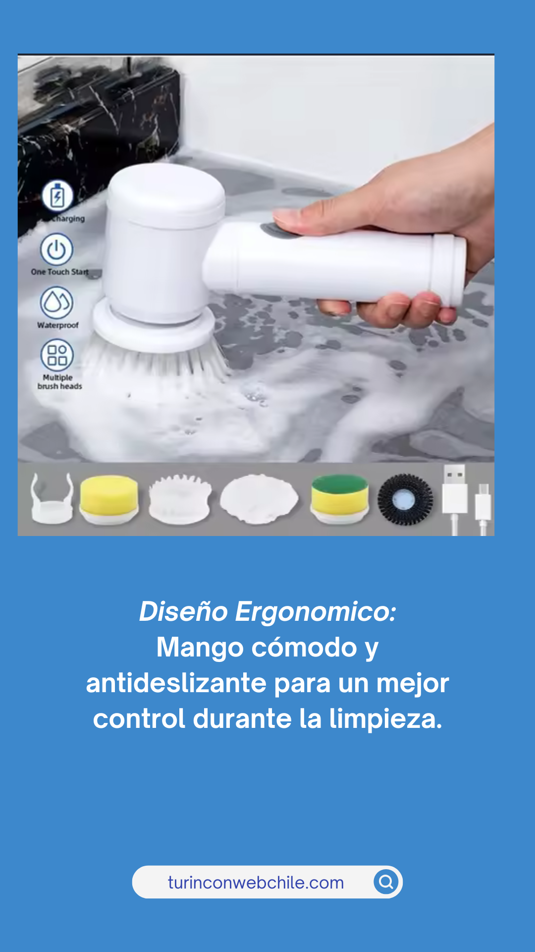 CEPILLO LIMPIEZA MULTIFUNCIONAL 5en1