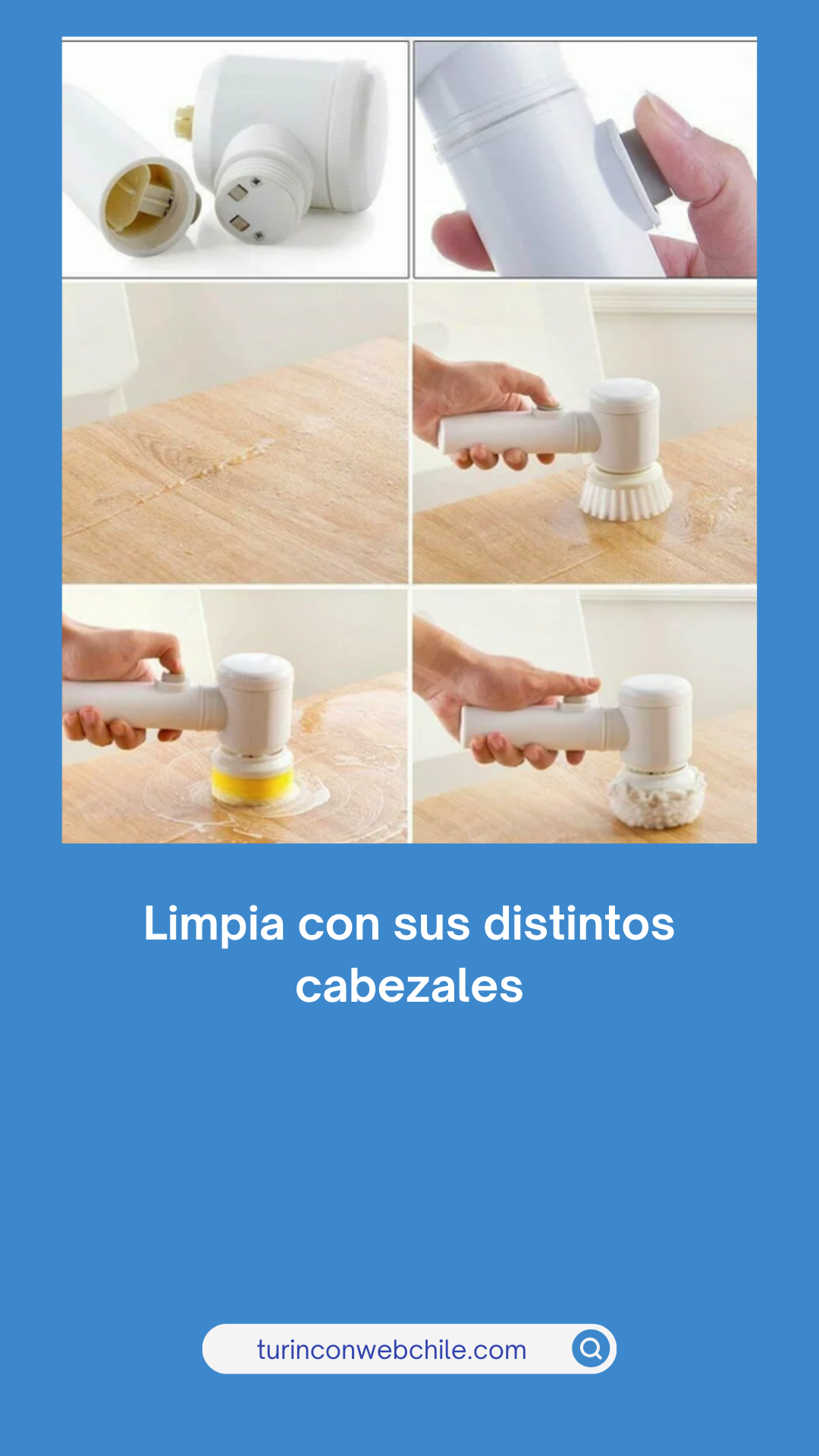 CEPILLO LIMPIEZA MULTIFUNCIONAL 5en1